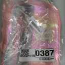 Personalized Initial Clear Makeup Bag Pink Cosmetic Bag Set Large Travel Toiletry Bag, Cute Clear Make Up Bags Organizer Bag for Girlfriend Teacher Gifts Teen Girl Gifts Trendy Stuff R (Pink)