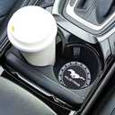 YUIQIEUY Car Cup Holder Coaster for Ford Mustang Recessed Silicone Cup Holder Coaster Interior Accessories 2.75IN 2Pack