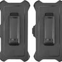 Replacement Belt Clip Holster for OtterBox Defender Series Case Apple iPhone 16-6.1"(2Pack)
