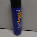 Matrix Brass Off Toning Blue Shampoo - Refreshes and Neutralizes Brassy Tones, For Color Treated Hair, Lightened Brunettes or Dark Blondes