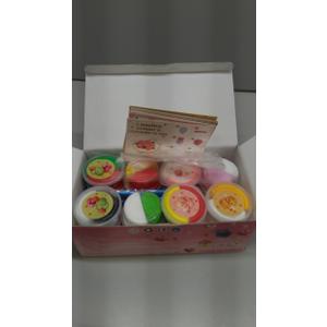 Valentine's Day Air Dry Clay KitsModeling Clay for Kids,Light & Soft,DIY Airdryclay Kit with Greeting Card and Tutorials,Crystal Classroom Exchange School Activities Party Favors for Boys and Girls