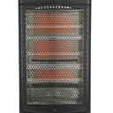 Pelonis 1500W Quartz Electric Space Heater Black PSH20Q3ABB