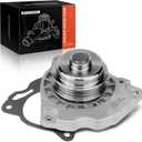 A-Premium Engine Water Pump (with Gasket & Pulley) Compatible with Mercury Mariner 09-11, Milan 10-11 & Mazda Tribute 09-11 & Ford Escape, Fusion - V6 3.0L - Replace # AW6250