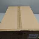 WoofiGo Enclosed Stainless Steel Cat Litter Box with Lid, XL Extra Large Litter Box for Big Cats, Metal Litter Pan High Sided, Never Absorbs Odors, Anti-Urine Leakage, Include Scoop (65-Darkgray)