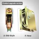 2 Pack 0C5Y00P0 Sliding Patio Door Rollers Compatible with P-Ella Sliding Patio Door, Height Adjustable 1-1/2" Steel Ball Wheel Bearing Rollers, Can Bearing Weight 265 Lbs, Fits Doors Made After 1992