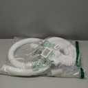 1-1/4 Inch x 3 Ft Pool Skimmer Filter Hose for Intex, Coleman & Summer Waves Above Ground Pool Skimmer, Pool Pump, Pool Filter, 1.25" Swimming Pool Return Suction Hose - 2 PCS