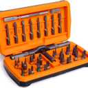 ANVANNA 42 in 1 Magnetic Screwdriver, Screwdriver Set, Multi Bit Ratcheting Screwdriver Set with Storage Case Repair Tool Kit for Computer, Eyeglass, Bicycles, Watch, Ring Doorbell, Furniture and DIY