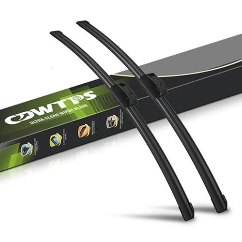 Windshield Wiper for Lexus RC300 2016-2021RC350 2015-2021RC F 2015-2021,24"+18" Replace Front Windshield Wiper Blades J&U-hook (2-Pack) : Automotive