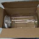 kitchentoolz 1 Gallon Glass Mason Jars – Extra Large Wide Mouth Jars with Airtight Lids – Perfect for Sourdough Starter, Fermenting, Pickling, and Storage – Made in the USA