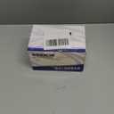 Glass Door Lock with Stainless Steel Double Bolts Swing Push, Double Sliding Security Door Lock with 5 Keys,Fits on 0.315 inch to 0.47 inch Thick Glass