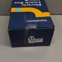 TRAVELISIMO Electric Lunch Box for Adults 100W Heated Lunch Box For Men 1.5L Stainless Steel Portable Food Warmer, 12/24/110V for Travel & Work, Loncheras Electricas Para Calentar almuerzo (Black)