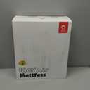 QPAU Blow up Inflatable Toddler Travel Bed with Sides, Toddler Air Mattress for Camping, Traveling, Hotel, or Home Use, Hand Pump Included (Pink)