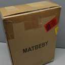 MATBEBY King Size Mattress Pad - Cooling Breathable Mattress Topper, Quilted Fitted Mattress Protector, Pillow Top Mattress Cover with 8-21" Deep Pocket, Soft, Machine Washable, White, 78x80 Inches