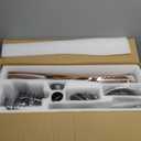 Ceiling Fans with Lights and Remote, 52 Inch Outdoor Ceiling Fan for Patios with Light 3 Downrods, 3 Blades Modern Ceiling Fan Noiseless Reversible DC Motor, Wood Fan for Farmhouse