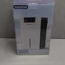 Dehumidifier, 98OZ Dehumidifiers for Home(1000sq.ft), Humidity Display Dehumidifier for Basement Bathroom Bedroom, Auto Shut Off, Washable Filter, Drain Hose, Timer, 7 Ambient Lights, Gray