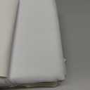 Pure White 100% Blackout Linen Curtains 102 Inches Long 2 Panels for Villa Living Room,Modern Farmhouse Full Black Out Room Darkening Thermal Insulated Window Curtain Panels W50 x L102 Inch Length