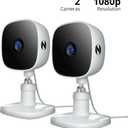 Night Owl Indoor Plug-in Wireless 1080p Deterrence Cameras with 2-Way Audio (2-Pack)