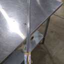 60 inch Chrome 1/4" Deep Nose Aluminum J-Channel by Fab Glass and Mirror