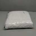 OLANLY Bathroom Rugs 35x24, Extra Soft Absorbent Chenille Bath Rugs, Rubber Backing Quick Dry, Machine Washable Bath Mats for Bathroom Floor, Tub and Shower, Home Decor Accessories, White