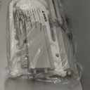 Foldable Toddler Step Stool for Bathroom Sink, Adjustable 2 or 3 Step Kids Stool with Handles Rails for Toddlers Toilet Potty, Plastic Tall Baby Child Stepping Stool for Kitchen Counter -White