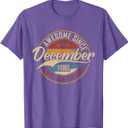 Awesome Since December 1980 | 45 Years Old | 45th Birthday T-Shirt 2XL