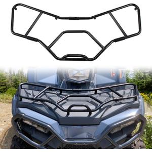 ATV Front Utility Rack Extender Compatible with Polaris Sportsman 570 / Sportsman 450 HO 2021-2025 Accessories, Replacement for #2884842 Heavy Duty Black Steel Rack