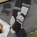 Heated Socks, Up to 10-Hour Battery Runtime Rechargeable Electric Socks | Cold Weather Foot Warmer Socks for Men Women | Outdoor Hunting Skiing Camping Hiking, Non-APP Control Large