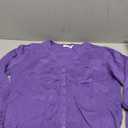 LALABEE Women's V-Neck Long Sleeve Button Down Sweater Cardigan Soft Knit, XL