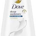Dove Body Wash Deep Moisture for 24hr Lotion-Soft Skin Moisture Moisturizing Skin Cleanser with No Sulfates No Parabens 30.6 oz