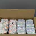 The Honest Company Comfort Dry Disposable Diapers for Sensitive Skin, Hypoallergenic, Above It All + Pattern Play, Super Club Box Size 1 (814 lbs) 136