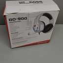 YPBDAN Gaming Headset for PS5, PS4, Xbox Series X|S, Xbox One, PC, Switch, Mac  RGB OverEar Headphones with 7.1 Surround Sound, Noise Cancelling Mic, 50mm Drivers & Memory Earmuffs for Nintendo 64