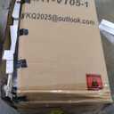 Viaozutis Vanity Desk with Mirror & LED Lights, Built-in Power Outlet, Dimmable LED Lighting, 7 Drawers & 7 Storage Compartments, Includes Padded Stool – Ideal Table for Bedroom Dressing Room (White)