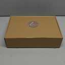 Ling's moment 2Pack 2ft Artificial Flowers Garland Brown & Peach Lantern Flower Centerpieces Wedding Aisle Decor Chair Flowers Rust Arch Floral for Pew Signs DIY Table Wall Window Cake Decoration (Brn-burnt Orange & Peach)