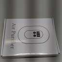 Ozone Odor Eliminator for Strong Odor 99% Cat Litter Deodorizer Dog Poof Odor Removal Air Ionizers Home Plug-in Air Purifier for Bedroom, Toilet, Kitchen, Pets, Shoe, Smoke, Formaldehyde Air Freshener (White)