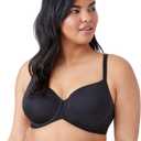 Wacoal Women's Ultimate Side Smoother Underwire T-Shirt Bra (36C, Black)