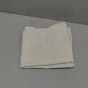 ZeeMart Linen Checked Table Runner, 13x72 Inches Ivory, Textured Woven Farmhouse Table Runners 72 Inches Long, Off White Plaid Dresser Scarf for Kitchen Dining Holiday Everyday Decor