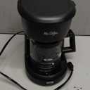 Mr. Coffee 5-Cup Mini Brew Switch Coffee Maker, Black