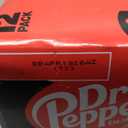Dr Pepper Cherry Zero Sugar Soda, 12 fl oz cans, 12 pack, BB: 04/19/2