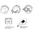 Bira Craft 2.5 inch Wing Shape Lever Action Craft Punch for Paper Crafting Scrapbooking