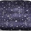 MAXYOYO Mattress Cover for Traditional Japanese Futon Mattress, Futon Floor Mats Cover with Zipper, Super Soft and Machine Washable, Star, Queen