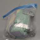 FUAMEY Dog Coat for Small Dogs,Waterproof Dog Winter Jacket with Harness Built in Puppy Cold Weather Coats Reflective Pet Vest with Zipper Warm Fleece Dogs Snowsuit Windproof Mint Green XS (XS(chest:14in))