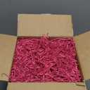 Hampton Distribution Light Pink Crinkle Paper Filler, 2lb Shredded Paper for Gift Baskets, Weddings & Birthdays