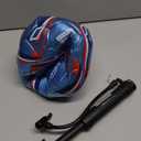 Senston Soccer Ball Size 3 & Size 4 & Size 5 for Kids and Adult Official Match Training Soccer Ball with Pump (blue)