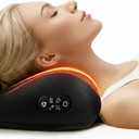 Shiatsu Neck Massager Pillow with Heat, 20 Nodes Deep Tissue Kneading Massage for Pain Relief, Back Shoulder Relaxation, Electric Cervical Support Pillow, Ideal Wellness Gift for Men Women