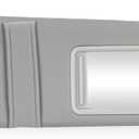 Right Passenger Side Sun Visor with Light Fit for Toyota Camry with Sunroof 2007 2008 2009 2010 2011 Gray Replace # 74310-06750-E0