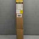 No Tools No Drill Cordless Roman Shades for Indoor Windows 100% Blackout, for Window Size 26" W 64" H White