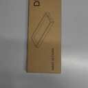 DINGHUO Acrylic Perfume Bathroom Vanity Counter Tray, Clear 9.45"x7.09"x1.38" Rectangle Countertop Organizer for Jewelry Candles Soap Makeup Toilet Tank Kitchen - 1 Pack