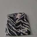Anne Klein Women's Split Neck High Low Long SLV Blouse, Black&White, XXL