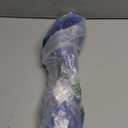 Cobweb Duster with Extension Pole, Washable Cleaning Duster Kit with 2 Duster Heads, Cobweb Duster, Corner Brush, Aluminum Telescoping Pole for Ceiling Fan (Blue)