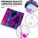 BVBOX Blacklight Tapestry,WingTapestry Glow In The Dark,UV Reactive Black Light Upright Posters Wall Hanging for Bedroom Dorm Living Room Backdrop Decor (wing5, 90L x 70W)